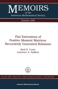 Flat extensions of positive moment matrices: recursively generated relations