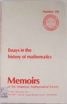 Essays in the History of Mathematics