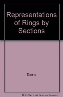 Representations of Rings by Sections