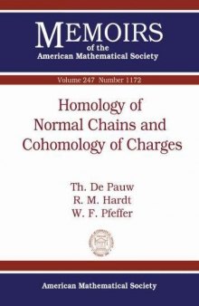 Homology of Normal Chains and Cohomology of Charges