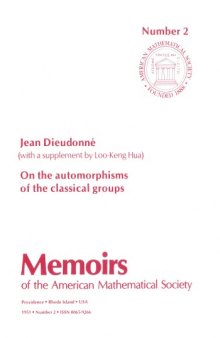 On the Automorphisms of the Classical Groups