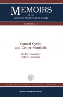 Canard Cycles and Center Manifolds