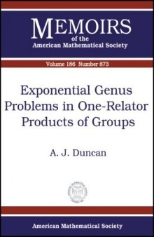Exponential Genus Problems in One-relator Products of Groups