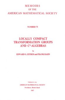 Locally compact transformation groups and C-star-algebras