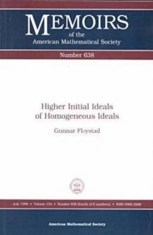 Higher Initial Ideals of Homogeneous Ideals