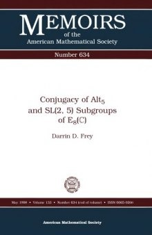Conjugacy of Altb5s and Sl(2, 5) Subgroups of Eb8S(C