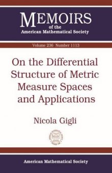 On the Differential Structure of Metric Measure Spaces and Applications