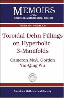 Toroidal Dehn Fillings on Hyperbolic 3-Manifolds
