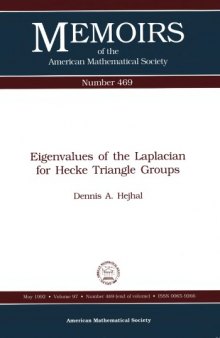 Eigenvalues of the Laplacian for Hecke Triangle Groups