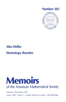 Homotopy Theories