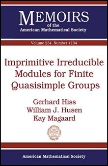 Imprimitive Irreducible Modules for Finite Quasisimple Groups
