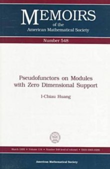Pseudofunctors on Modules With Zero Dimensional Support