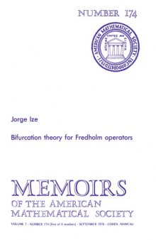 Bifurcation Theory for Fredholm Operators