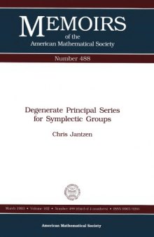 Degenerate Principal Series for Symplectic Groups
