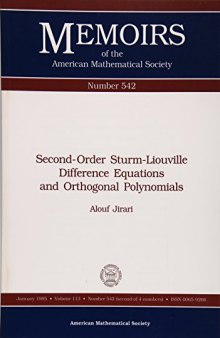 Second-Order Sturm-Liouville Difference Equations and Orthogonal Polynomials