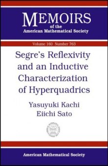 Segre’s Reflexivity and an Inductive Characterization of Hyperquadrics