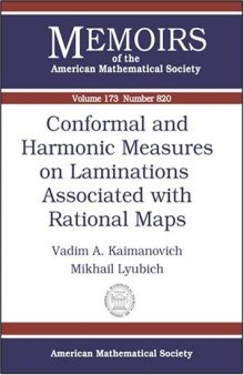 Conformal and Harmonic Measures on Laminations Associated with Rational Maps