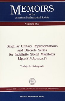 Singular Unitary Representations and Discrete Series for Indefinite Stiefel Manifolds U