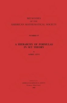 A hierarchy of formulas in set theory