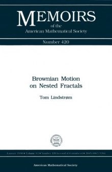 Brownian Motion on Nested Fractals