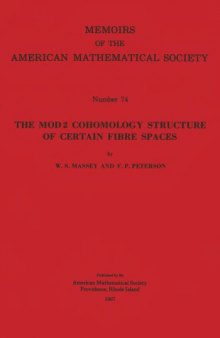 The Mod 2 Cohomology Structure of Certain Fibre Spaces