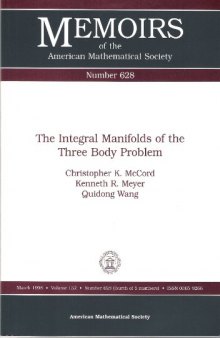 The Integral Manifolds of the Three Body Problem