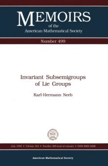 Invariant Subsemigroups of Lie Groups