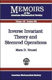 Inverse Invariant Theory and Steenrod Operations