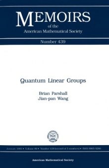 Quantum Linear Groups