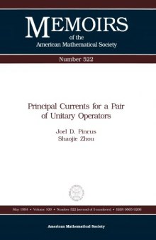 Principal Currents for a Pair of Unitary Operators