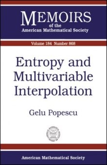 Entropy and Multivariable Interpolation