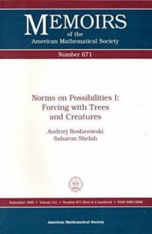 Norms on Possibilities I: Forcing With Trees and Creatures