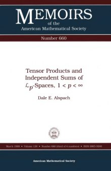 Tensor Products and Independent Sums of Lp-Spaces, 1<P<Infinity