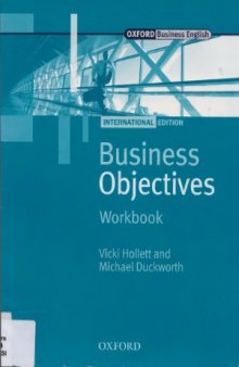 Business Objectives International Edition  Workbook