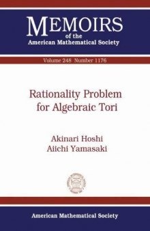 Rationality Problem for Algebraic Tori