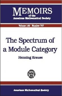 The Spectrum of a Module Category