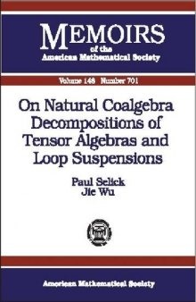 On Natural Coalgebra Decompositions of Tensor Algebras and Loop Suspensions