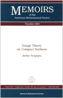 Gauge Theory on Compact Surfaces