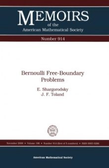 Bernoulli free-boundary problems