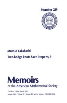 Two-Bridge Knotts Have Property P