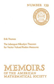 The Lebesque-Nikodym Theorem for Vector Valued Radon Measures