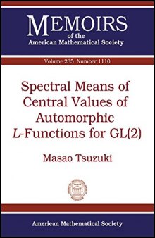 Spectral Means of Central Values of Automorphic hBfunctions for Gl2