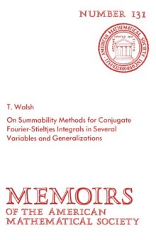 On Summability Methods for Conjugate Fourier-Steiltjes Integrals in Several Variables and Generalizations