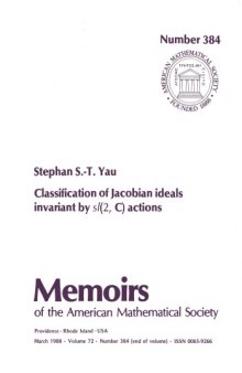 Classification of Jacobian Ideals Invariant by Sl 2C Actions