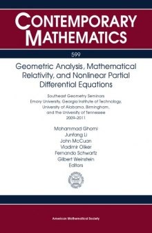 (eds.) Geometric analysis, mathematical relativity, and nonlinear partial differential equations (proc.)