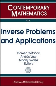 Inverse Problems and Applications