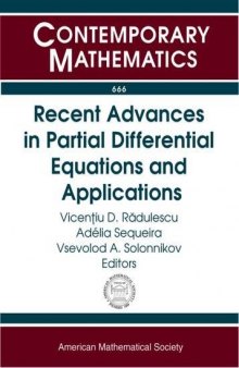 Recent Advances in Partial Differential Equations and Applications: International Conference in Honor of Hugo Beirao De Veiga’s 70th Birthday Recent ... 2014 Levico Terme