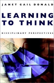 Learning to think: Disciplinary perspectives