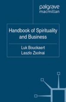 Handbook of Spirituality and Business
