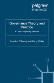 Governance Theory and Practice: A Cross-Disciplinary Approach
